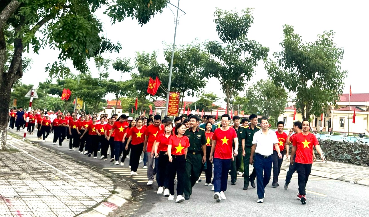 XÃ TỐNG TRÂN HƯỞNG ỨNG HOẠT ĐỘNG “CÙNG VIỆT NAM TIẾN BƯỚC” NĂM 2026