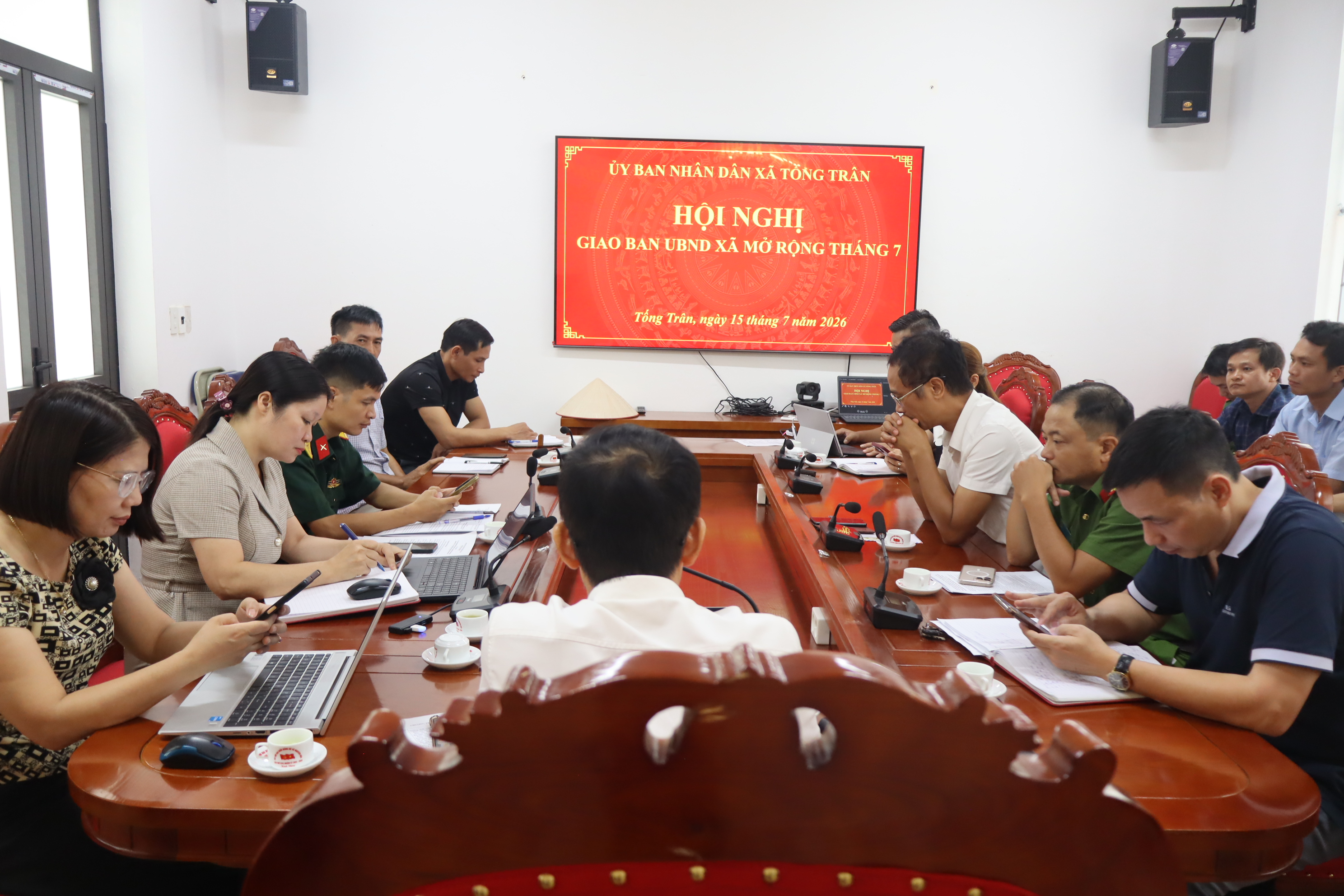 UBND XÃ TỐNG TRÂN TỔ CHỨC PHÁT ĐỘNG ỦNG HỘ QUỸ “ĐỀN ƠN ĐÁP NGHĨA” VÀ HỘI NGHỊ GIAO BAN THÁNG 7 NĂM 2026