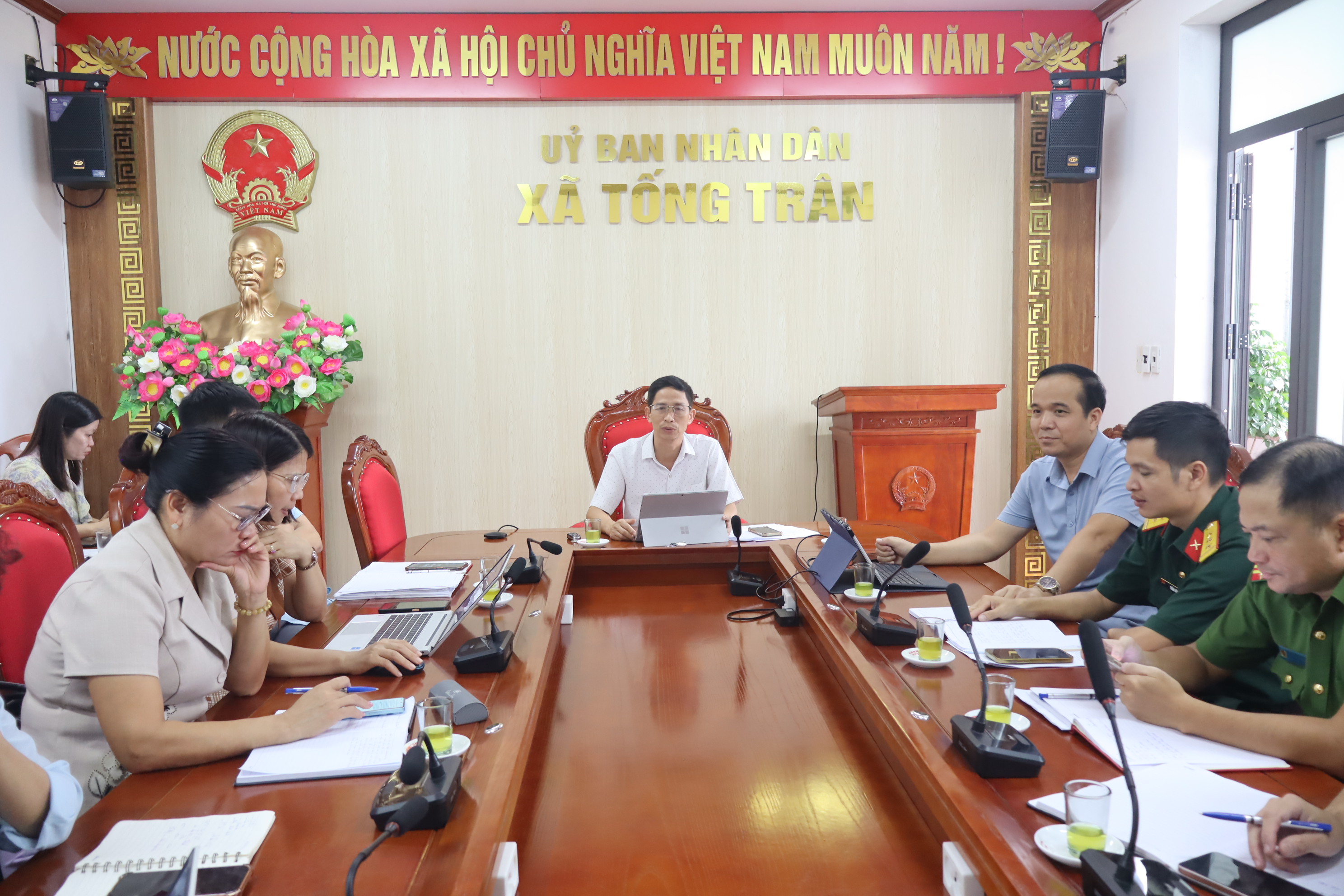 Xã Tống Trân triển khai công tác tuyển chọn, gọi công dân nhập ngũ và thực hiện nghĩa vụ tham gia công an nhân dân năm 2027