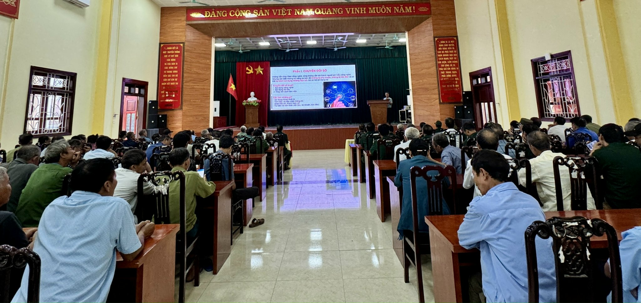 Hội Cựu chiến binh xã Tống Trân: Chủ động thích ứng thời đại số, chăm lo thiết thực đời sống hội viên