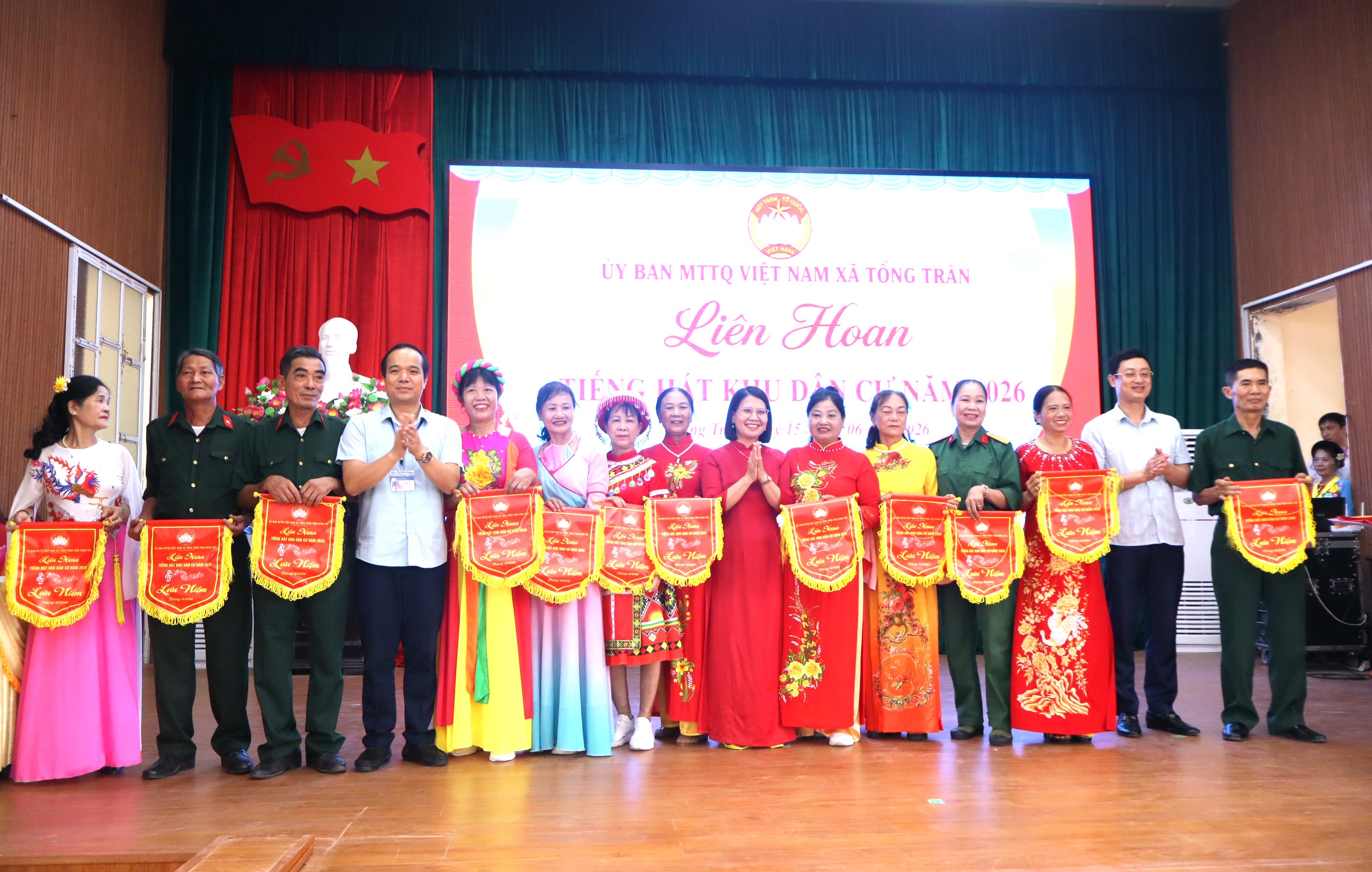 Lan tỏa tinh thần đoàn kết từ Liên hoan Tiếng hát khu dân cư xã Tống Trân năm 2026.