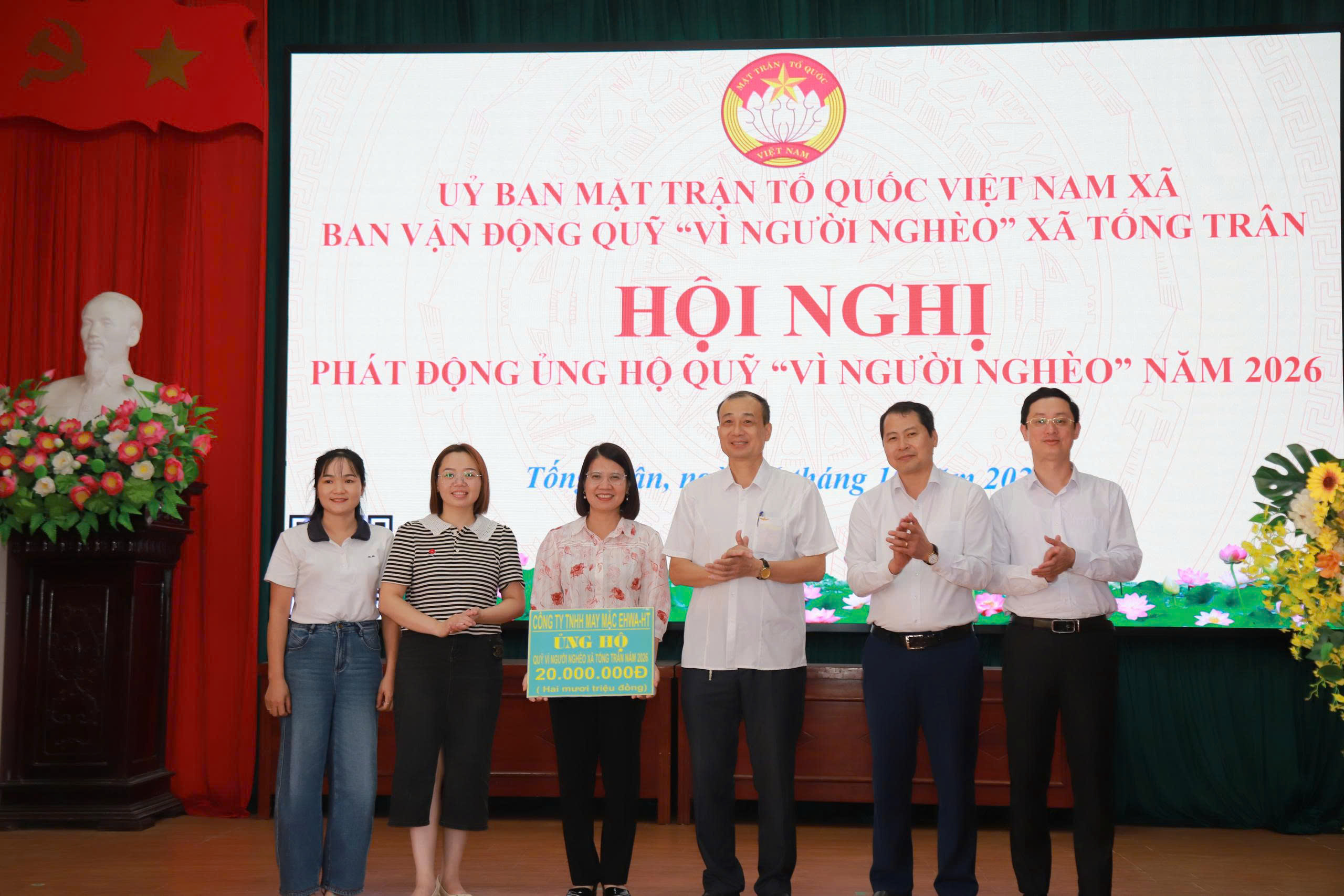 Tống Trân phát động quỹ “vì người nghèo” năm 2026, chung tay lan tỏa tinh thần sẻ chia trong cộng đồng